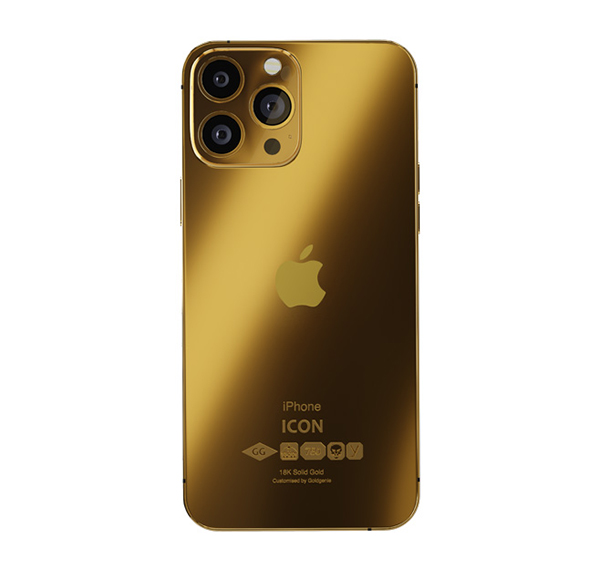 Hình ảnh iPhone 15 dát vàng